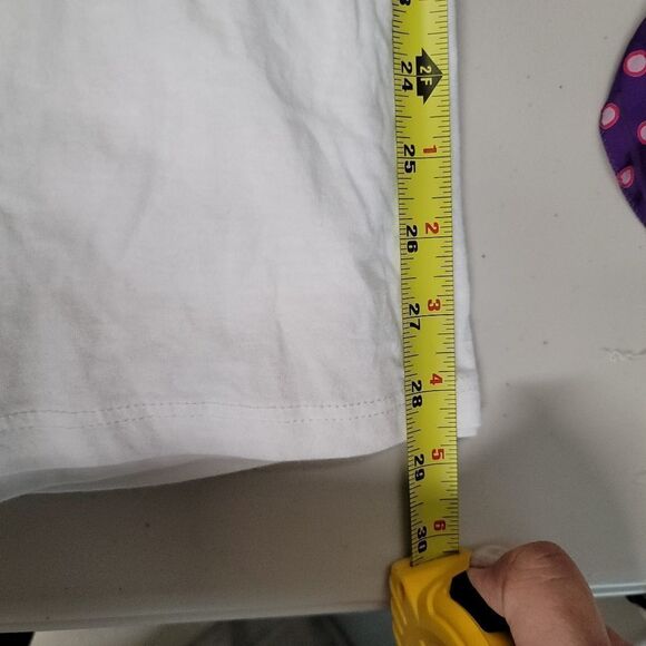 Treasure & bond white tee with gathered waist - Picture 11 of 11